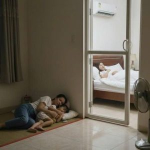 Em gái chồng về chơi, chồng nhường hẳn phòng có điều hòa cho em còn mẹ con tôi nằm đất, hai ngày sau em chồng nhập vi;ện