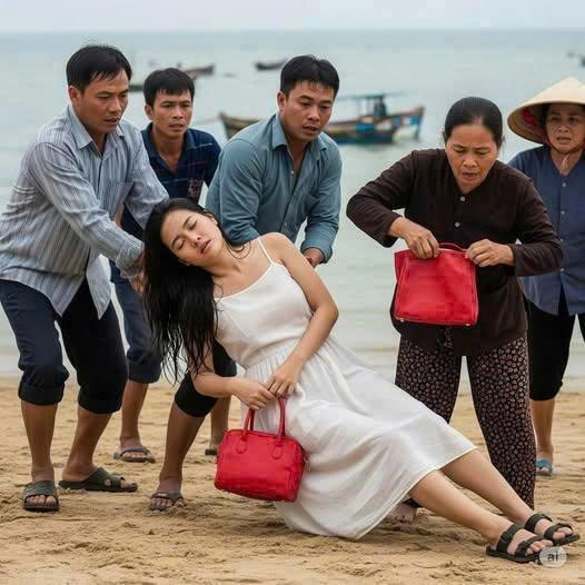 Cô gái bị tr;;ôi d;ạt vào bờ biển làng chài không giấy tờ tùy thân, người dân xúm vào đưa về bờ tổ chức hậu sự thì vừa l-ật người cô đã rơi ra chiếc túi nhỏ dắt ở eo, mở ra tất cả dẵm lên nhau chạy t/oán l/oạn…