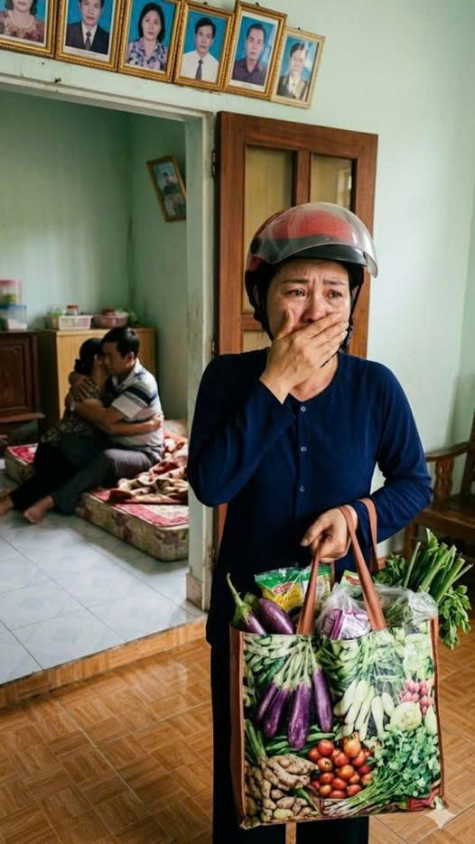Đi chợ nửa đường thì phát hiện để quên ví tiền ở nhà, vợ vội vã về lấy thì ch//ết điếng khi nhìn vào cửa phòng ng:;ủ thấy…