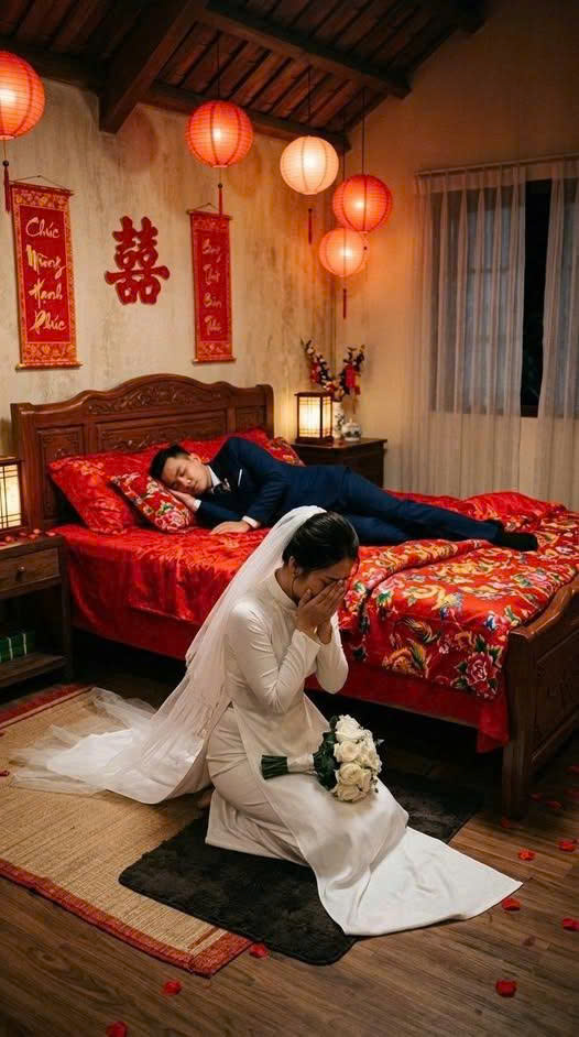 Thách cưới 500 triệu nhà trai đồng ý luôn, tânhôn l;;ật chăn nhìn chồng, tôi mới hiểu lý do