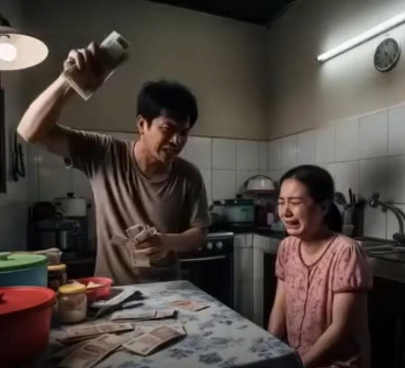 Gia đình 5 người của chị Lan sống qua ngày với đồng lương kỹ sư xây dựng của anh Hùng. Mỗi tháng, anh đưa cho vợ đúng 3 triệu đồng để lo toan mọi chi phí sinh hoạt cho cả nhà