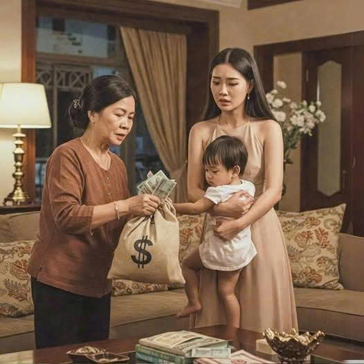Nửa đêm, mẹ chồng đưa 700 triệu bảo con dâu tr;ốn đi, 20 ngày sau mới được về, nếu không…