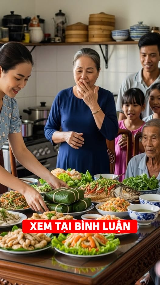 Mẹ chồng đưa 500k làm 3 mâm cỗ, nàng dâu tuyên bố: ‘Mua tôm hùm còn dư!’ và cái kết