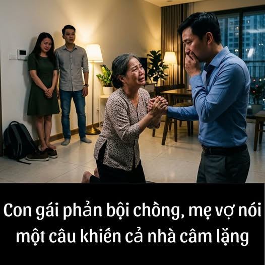 Con gái cắm sừ;ng con rể, mẹ vợ làm một việc khiến ai cũng sữ;ng s,ờ