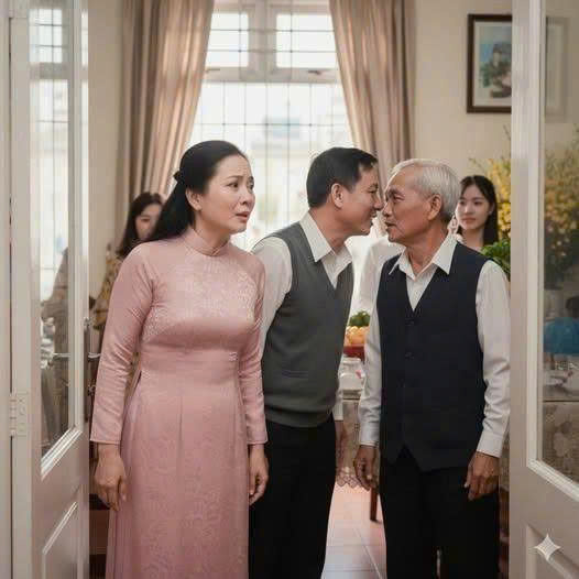 Trong buổi mừng thọ bố chồng 70 tuổi, tôi tình cờ nghe chồng hớn hở khoe “Con g/ái giám đốc có b;ầu rồi bố ạ, là con trai”