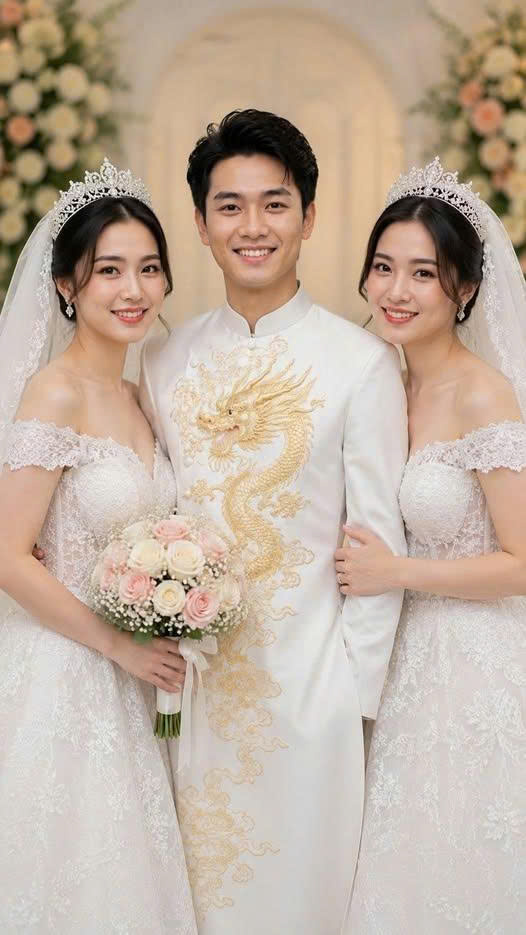 2 chị em sinh đôi lấy chung chồng đ/ại g/ia, đến 1 ngày bà;ng ho;àng phát hiện ra sự thật