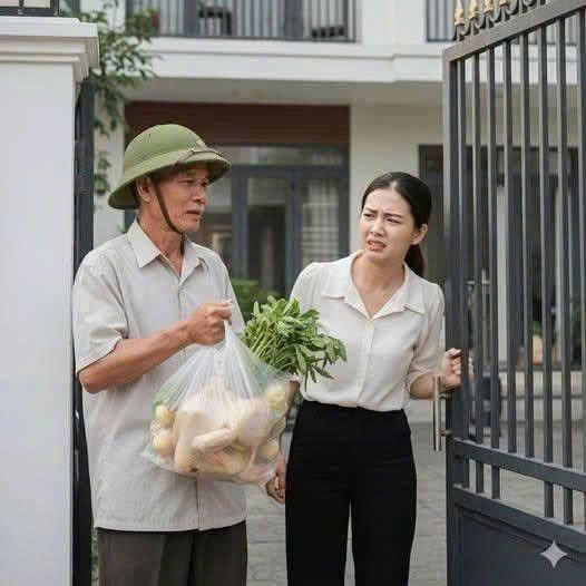 Bố chồng mang gà ở quê lên thăm cháu nội ố.m, con dâu chê đem cho hết, đọc tin nhắn ông để lại cô đứng không vững