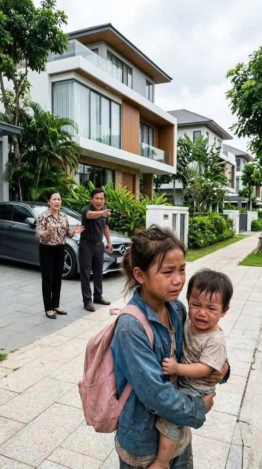 Chị 9 tu.ổi bế em 3 tu.ổi tìm về ông bà nội sau bi ến cố gia đình nhưng bị đ-uổi thẳng ra đường. Một bát cơm nguội của người phụ nữ t-àn t-ật đã thay đổi số phận hai đứa trẻ