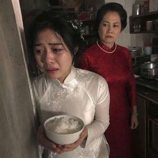 Mẹ chồng phố khi;;nh con dâu qu ê m.ùa, 3 ngày Tết không cho ngồi ăn chung mâm mà bắt con dâu b;;ầu 8 tháng ngồi ăn trong xó bếp: