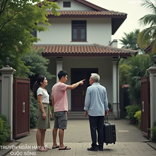 Con trai bênh vợ đu;ổi bố ra khỏi nhà, tôi tức giận chỉ sang khách sạn bên cạnh tiết lộ một chuyện làm con qu;ỳ sụp xuống xin lỗi