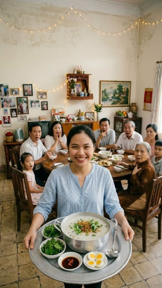 Mẹ chồng mời 20 vị khách đến nhà ăn cơm nhưng chỉ cho con dâu mua thức ăn trong 100 nghìn đồng. Đến giờ dọn cỗ, cô con dâu vẫn tươi cười bê mâm thức ăn lên bàn…