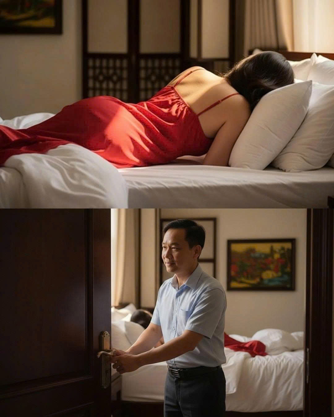 Bí mật phòng 502 Biết được số phòng 502 chồng hẹn với nh:ân t:nh chị vợ cao tay đến trước một bước n:ằm đợi, khi chồng bước đến thì vở kịch hay bắt đầu và c:ái k:ết không thể nào ấn tượng hơn….
