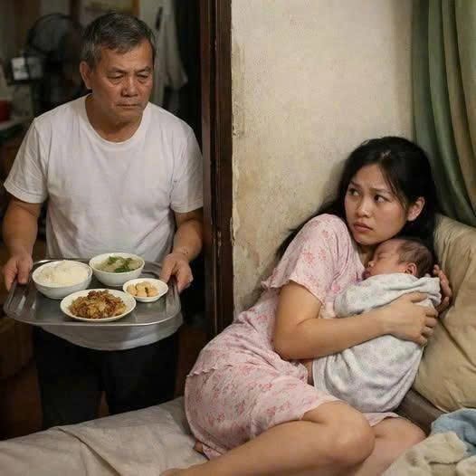 chồng đi làm xa, mẹ chồng quađời, tôi ở cữ với bố chồng nhưng cứ đến bữa ông bê mâm cơm cữ lên phòng là tôi lại chỉ muốn chạy khỏi căn nhà đó ngay lập tức