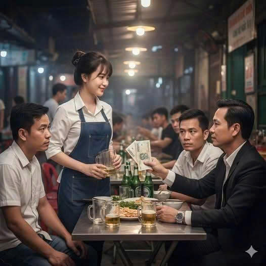 Giám đốc boa 1 triệu cho sinhviên rửa cốc: Sự thật từ người vợ khiến cô gái đi/ế/ng người!