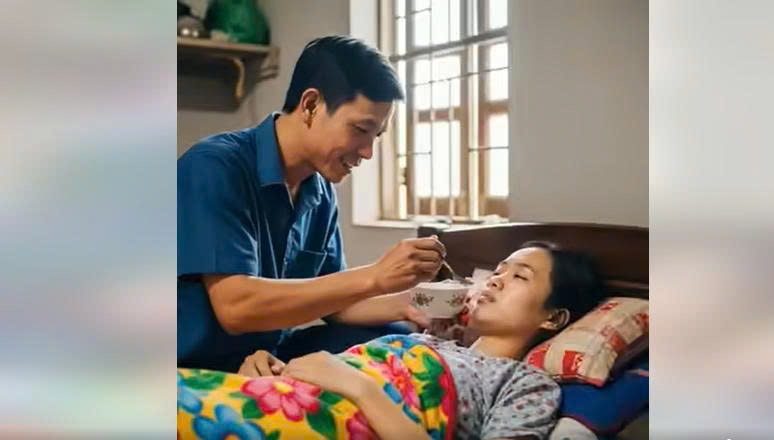 Chăm vợ bại l/i/ệt suốt 5 năm trời, một lần quên ví quay về lấy, vừa mở cửa ra… tôi ch//ết lặng