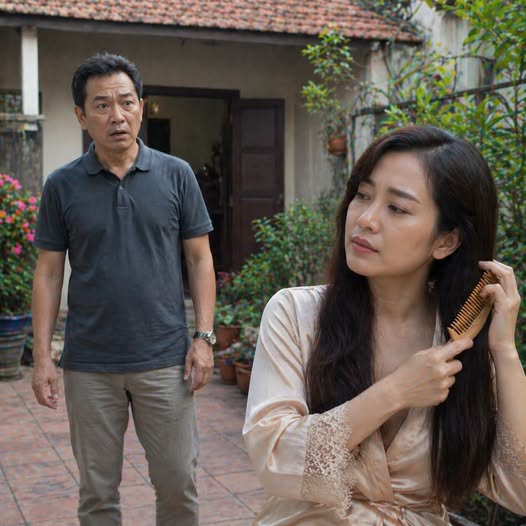 Vợ m;;ất 10 năm, người đàn ông ghé thăm nhà mẹ vợ, người phụ nữ ngồi ngoài sân khiến ông lặng người