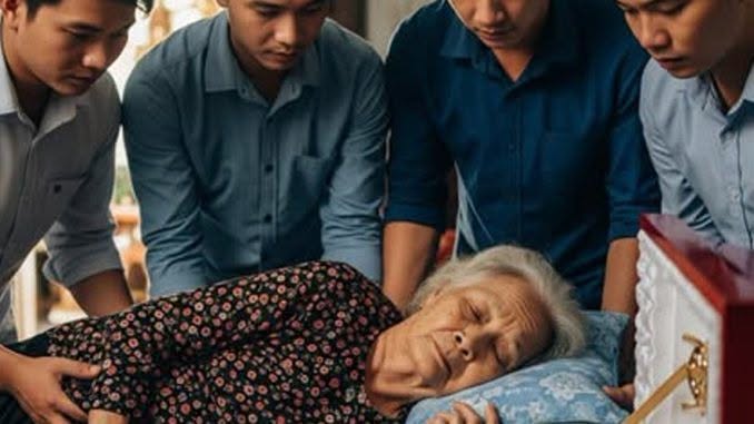 Bà cụ bán xôi đầu chợ độ-t ngộ-t qua đờ-i, hàng xóm hùn nhau tiền mua qua-n t-ài, nào ngờ khi mở túi vải vá dưới gối, cả xã choá-ng váng gọi công an đến gấp