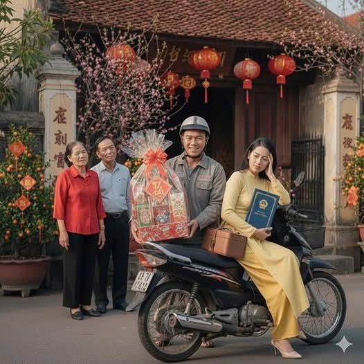 30t có bằng Thạc sĩ nhưng vẫn ế, tôi ch::án đời thuê anhh xe ôm với giá 3 triệu đưa về ra mắt bố mẹ cho qua 2 ngày Tết