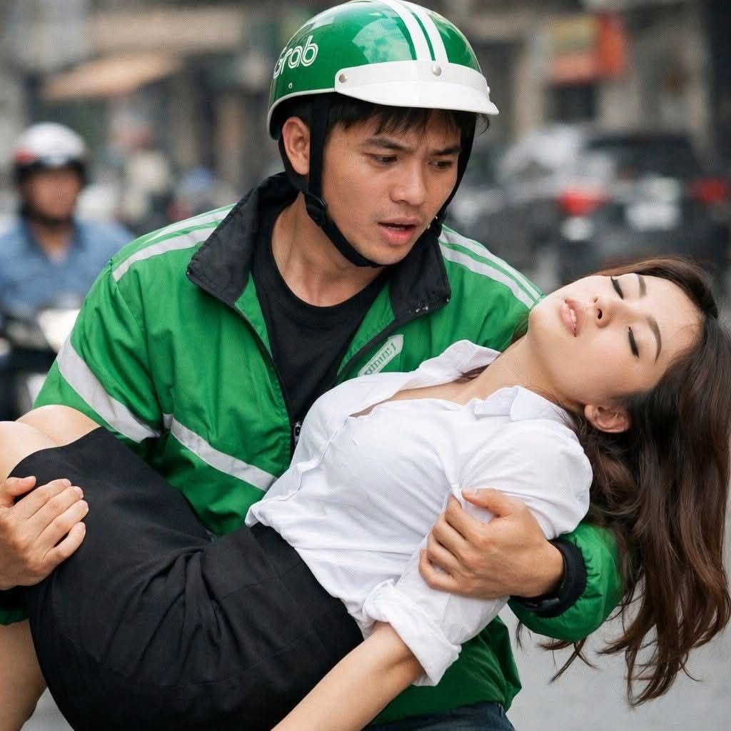 Chàng trai bỏ cuốc xe 500k giúp đỡ cô gái bị ng;ất xỉ;u và cái k;ết ko ng,ờ