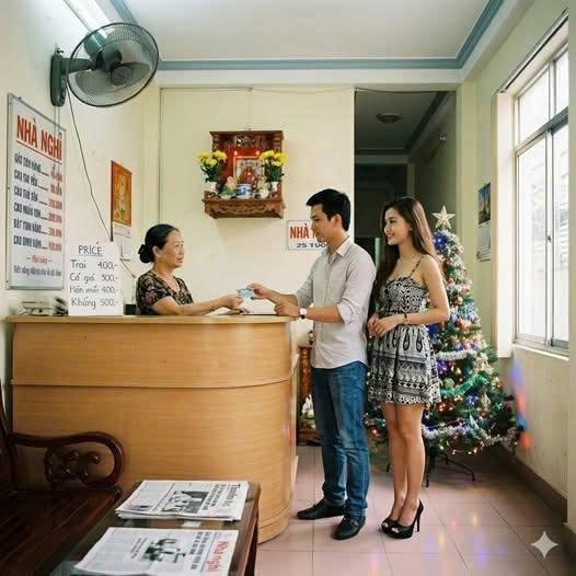 “Săn” nhà nghỉ đêm Giáng sinh cùng g;ái lạ, trai văn phòng sợ đến già