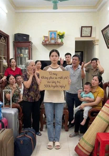 Cả họ chồng 12 người biến nhà nàng dâu thành ‘khách sạn’, cô vợ làm 1 việc khiến tất cả n.áo lo.ạn!