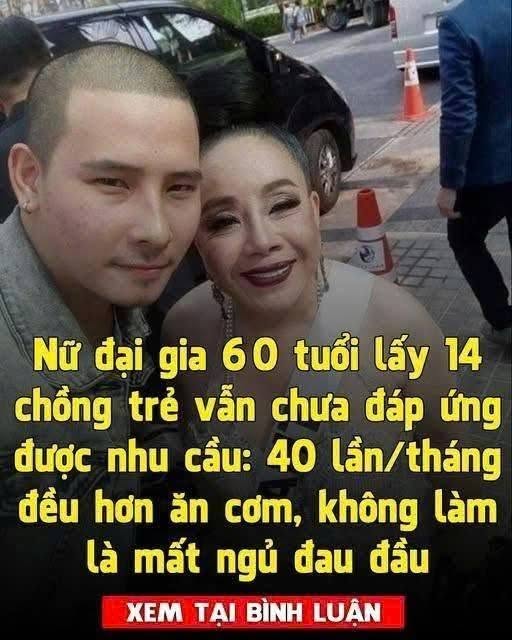 Nữ đại gia 63 tuổi từng tuyển chồng đủ sức “yêu” 28 lầ n/ngày, gần 60.000 trai trẻ ứng tuyển khiến MXH châu Á bàn tán rôm rả giờ ra sao?