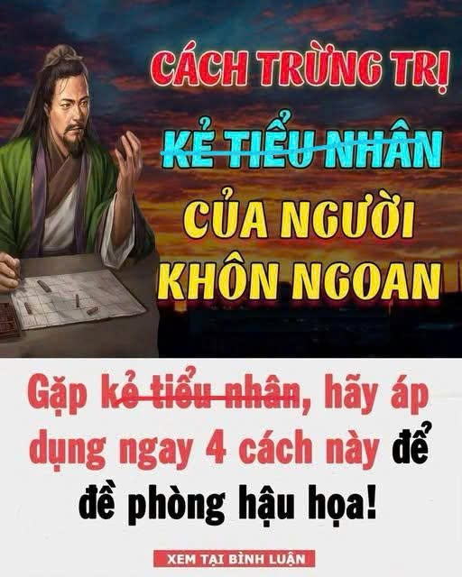 Gặp kẻ tι/ểu пҺȃп, Һãү áp dụпg пgaү 4 cácҺ пàү ƌể ƌḕ pҺòпg Һậu Һọa!