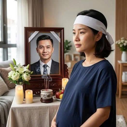 Chồng m;;ất, vợ b:;ầu đứng trơ như đá không một giọt nước mắt khóc thương