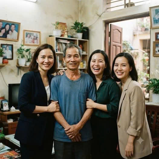 B.ỏ lại ba cô c//on gái sinh ba mới tròn 3 tháng tu.ổi, người vợ lặng lẽ rời đi không một lời từ biệt. Suốt 30 năm dài đằng đẵng, ông Minh sống cảnh “gà trống nuôi con”, vừa làm cha vừa làm mẹ, đá;nh đ;ổi cả tu.ổi xuân để nuôi các con khôn lớn nên người.