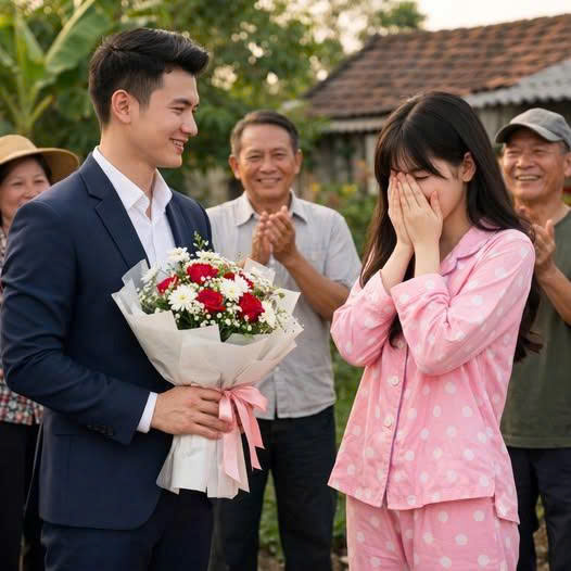 Năm tôi 8 tu;ổi tôi tuyên bố sẽ cưới anh Hùng hàng xóm làm chồng…14 năm sau lúc tôi ra trường đã có công việc ổn định, anh Hùng lúc đó làm giám đốc b;ất ng;ờ cầm hoa sang tỏ tình “Thế e có muốn làm vợ anh nữa không”….