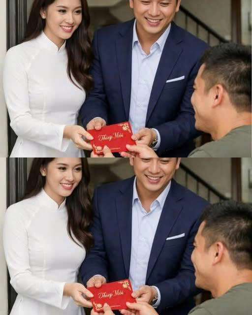 Vợ cũ đến tận nhà tôi để đưa thiệp mời cưới rồi nhét vào cùng phong bì 100 triệu, vợ tôi mừng rỡ lấy tiền cất ngay vào túi áo còn đon đả mời nước non