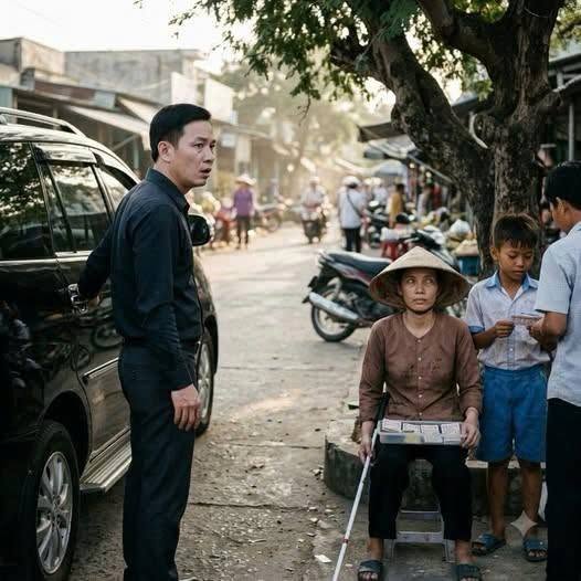Về Quê G;iỗ Cha, Tỷ Phú Ch//ết Lặng Thấy Vợ Cũ MùLòa Bán Vé Số, Cậu Bé Bên Cạnh