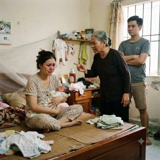 Trong những ngày ở cữ, mẹ chồng liên tục mắ;ng nhi;ếc tôi. Chỉ vì tôi nói lại đúng một câu, chồng đã thẳng tay t;át tôi ngay trước mặt cả gia đình..