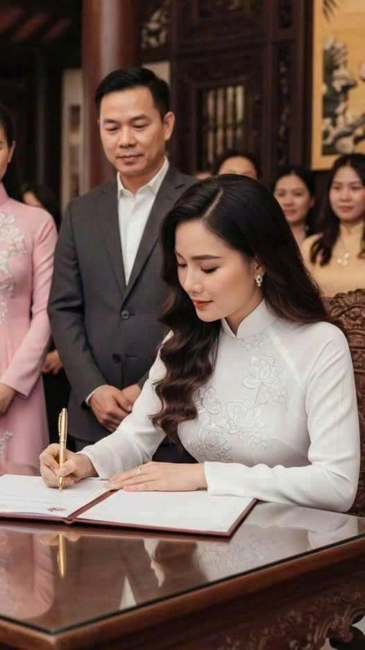 Nhà chồng bán đất, cho chồng tôi 1 tỷ nhưng in sẵn tờ “Tự nguyện từ chối tài sản” để tôi ký vào. Tôi cay đắng nhìn 1 loạt những “người thân” suốt 8 năm làm dâu, rồi kí vào tờ giấy, nhưng viết thêm 1 dòng chữ khiến tất cả điếng người…
